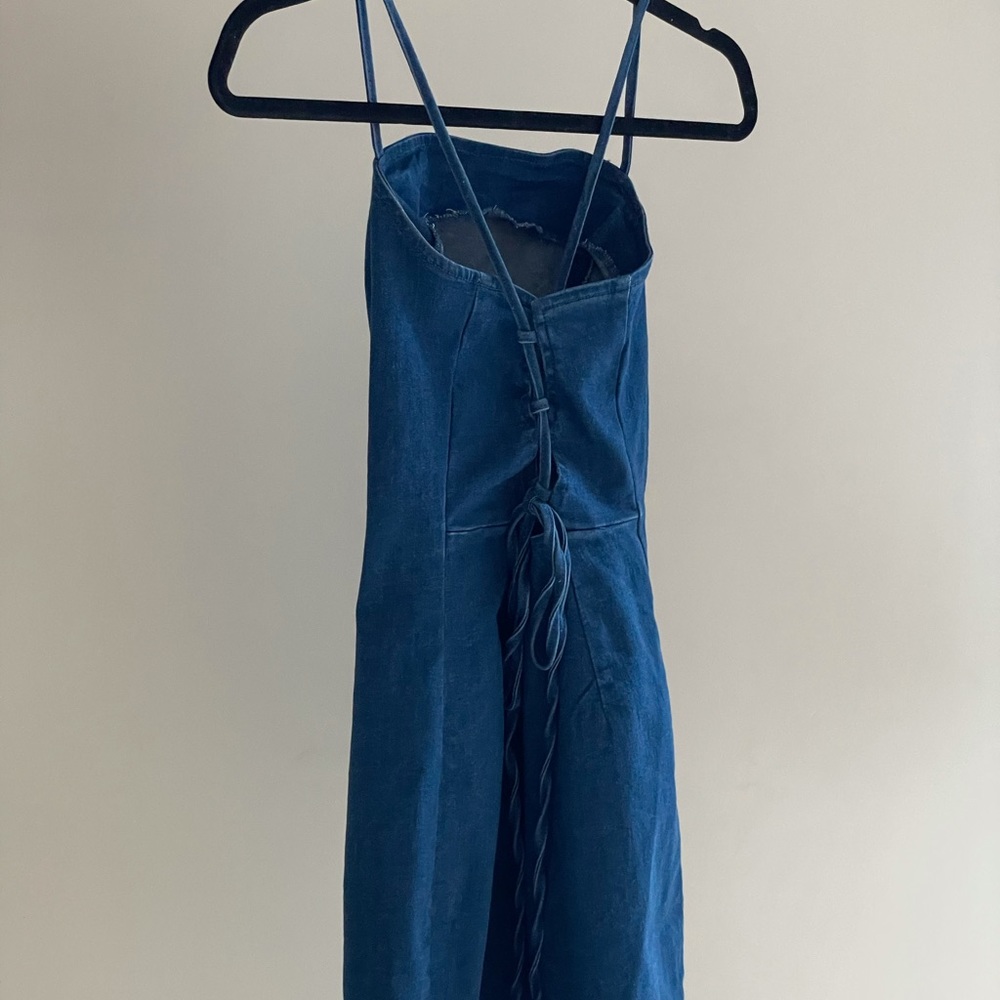 Denim dress